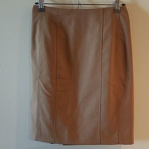 An EXPRESS Tan Skirt